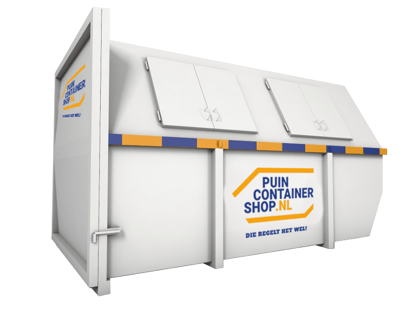 Puincontainer 10m3 dicht