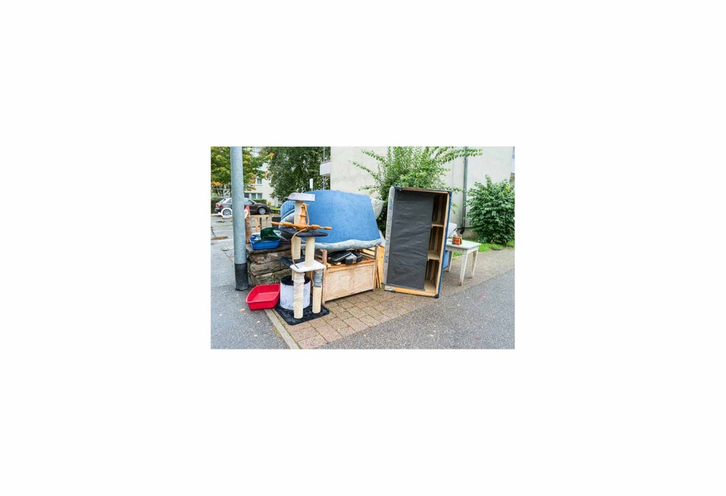Grofvuil container