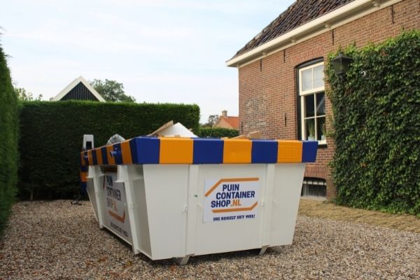 bouw en sloopcontainer