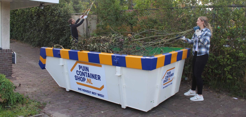 Groen afval tuin opknappen