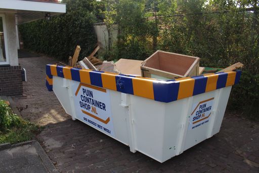 Houtafval container