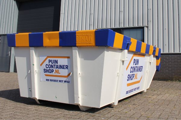 Waar container neerzetten